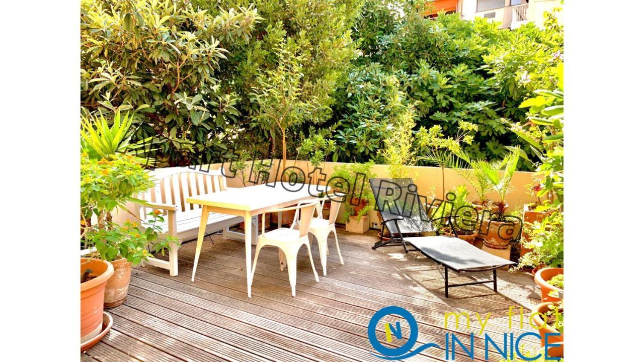 Aparthotel Riviera - Grimaldi Coeur De Ville - Large Studio Ac With Bigger South Terrace - Hyper Centre - Terrasse Esprit Ніцца Екстер'єр фото