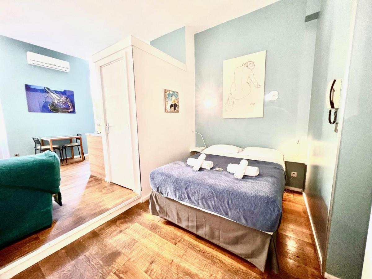 Aparthotel Riviera - Grimaldi Coeur De Ville - Large Studio Ac With Bigger South Terrace - Hyper Centre - Terrasse Esprit Ніцца Екстер'єр фото